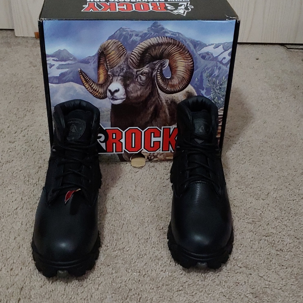 Rocky steel toe boots